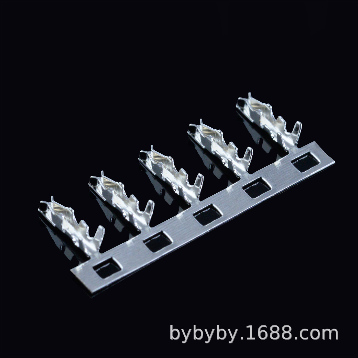 HY-T 2.0单排带扣 连带端子  2.0MM间距  接插件 柏雨BY连接器