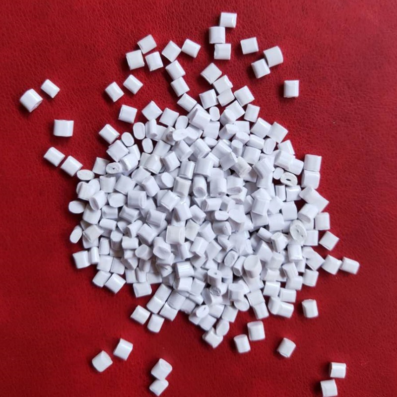 遮光ABS颗粒 苹果白瓷白遮光料 高光泽高韧性 注塑级遮光ABS原料