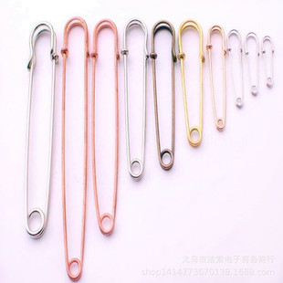 Factory direct sales large pin safety pin insurance pin simple needle wholesale fashion best selling DIY clothing accessories materials
