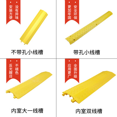 PVC线槽盖板 办公室铺线板绝缘环保线槽板室内网线电线电缆过线槽