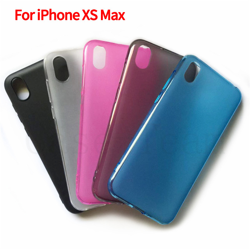 Suitable for Apple iPhone XS Max Mobile Phone Case Protective Cover Mobile Phone Case Pudding Set Material