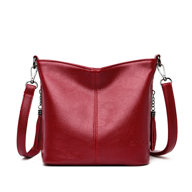 Women's Bags 2024 New Foreign Trade Hot Style Women's Shoulder Crossbody Bag Soft Leather European and American Small Square Bag Dropshipping