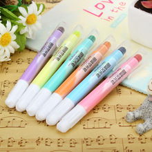 中柏896A可爱果冻固体荧光笔 清新创意凝胶型学习彩色迷你记号笔