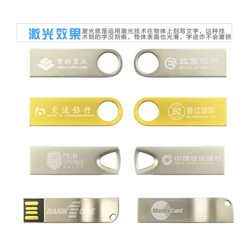 Высокоскоростная вместительная металлическая USB-флешка, подарок на день рождения, 32 ГБ, G64, 64 ГБ, G128, 128 ГБ