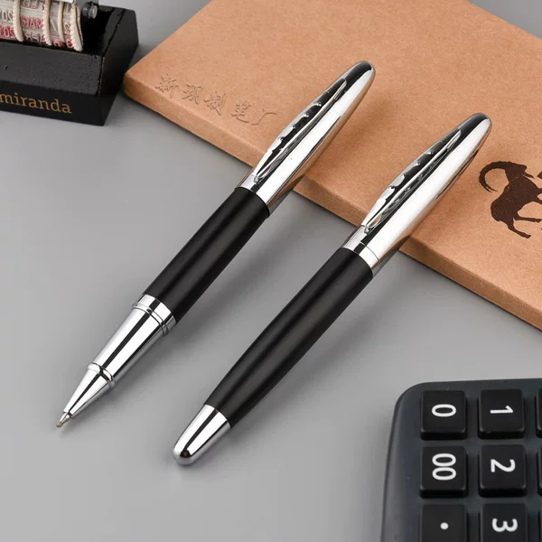 Wholesale black metal jewelry pen signature pen business creative advertising pen gift pen pen can add LOGO