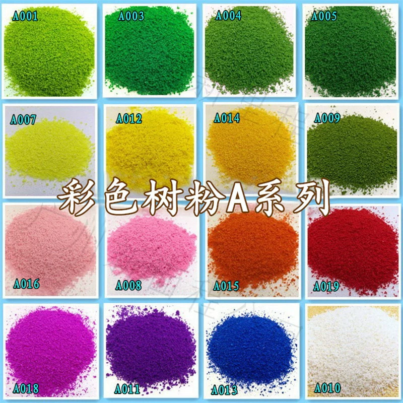 Песочный стол Модель Дерево порошок цвет пейзаж губка озеленение Порошок Микро пейзаж местности порошок мох газон порошок