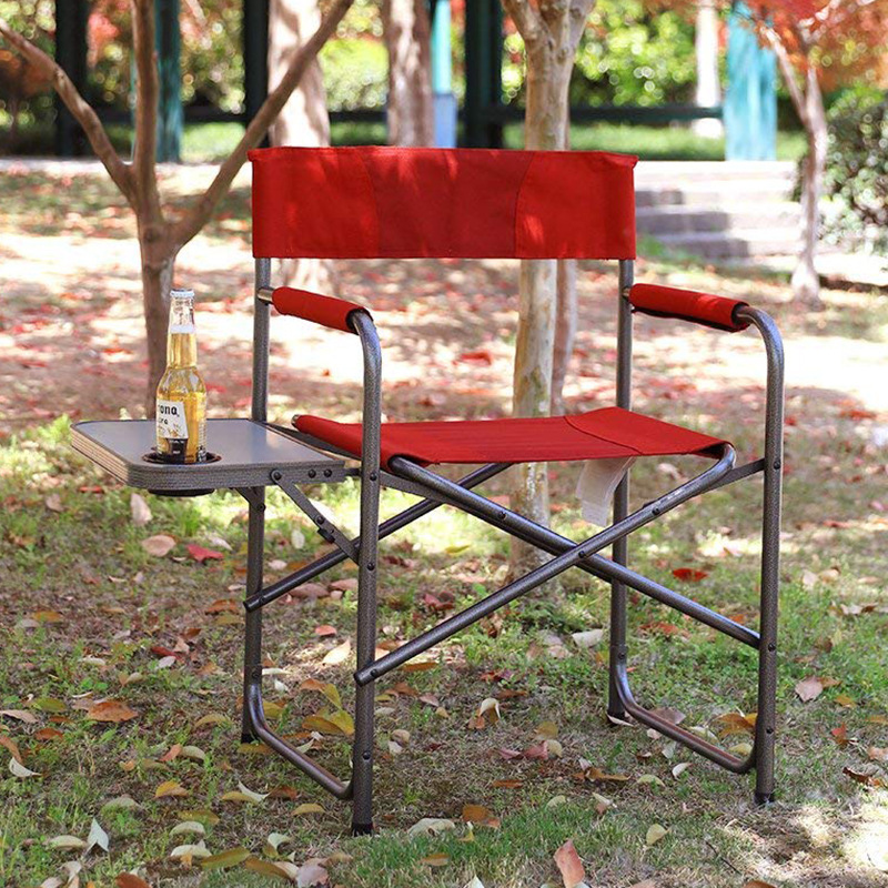 Suministro directo de fábrica 2021 plegable al aire libre playa Silla de metal portátil ocio camping silla plegable al por mayor