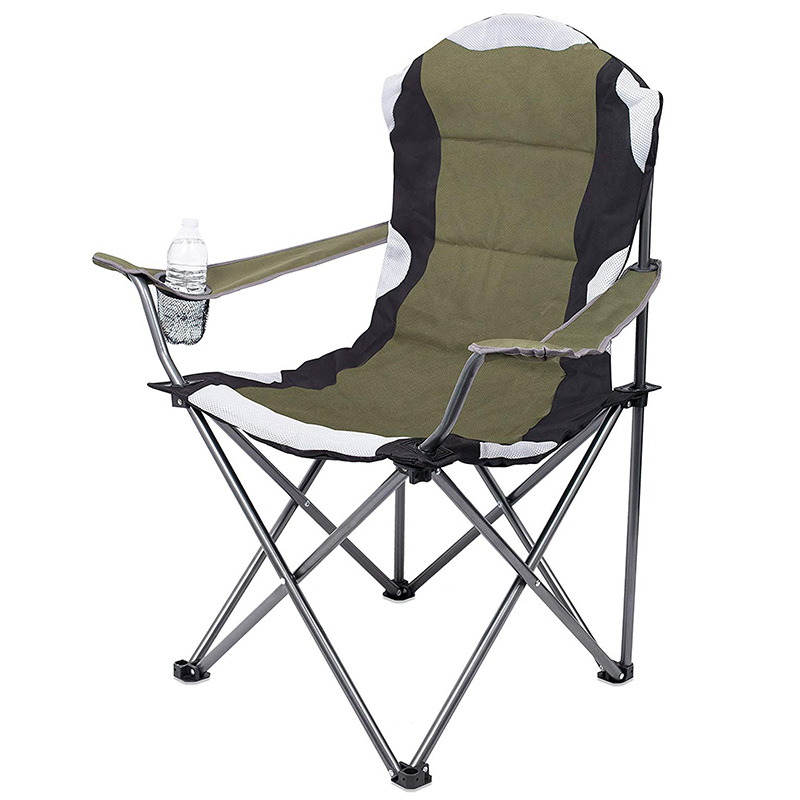 Suministro directo de fábrica nueva línea generación simple Silla de playa al aire libre Silla de tubo de hierro de metal silla de oficina portátil plegable Silla de dormir
