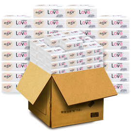 纸巾厂家批发24包抽纸整箱卫生纸家用实惠装饭店餐巾纸一件代发