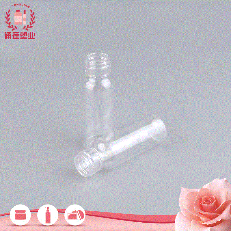 厂家供应喷雾单瓶化妆品乳液分装瓶 美妆喷雾塑料pet瓶