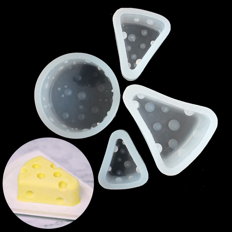 Triangular silicone mold