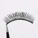 Natural nude makeup thick stage Cross long silver glitter sequins 820 five pairs of fake eyelashes wholesale