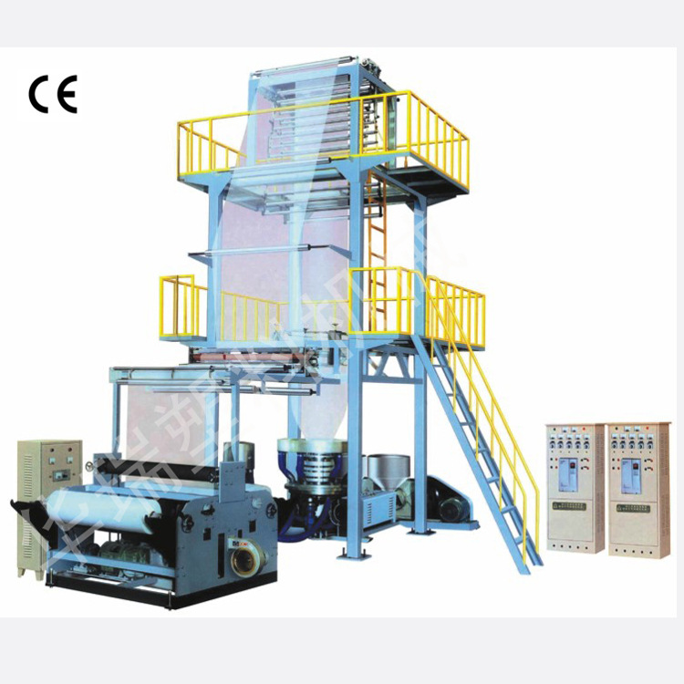 专业直销快递袋吹膜机 二层高速共挤吹膜机