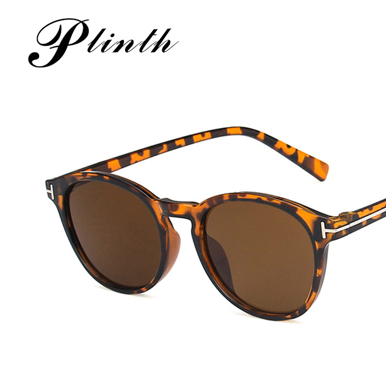 T-shaped round frame sunglasses 2020 new European and American vintage sunglasses fashion street 97050 sunglasses cross-border
