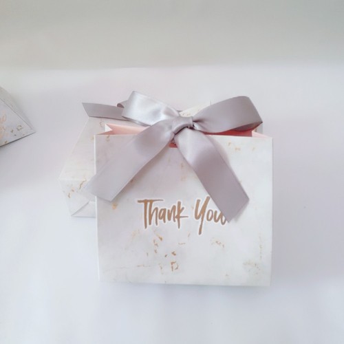 New marble pattern creative European wedding sugar box wedding sugar bag wedding sugar box gift box bag paper bag wholesale