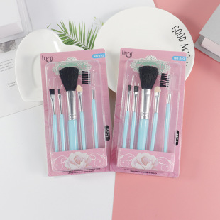 Manufacturer Has 5 Makeup Brushes in Stock, Popular Blush Brush, Eyebrow Brush, Eye Shadow Brush Set, Daily Beauty Tools Wholesale
