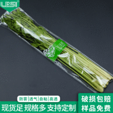 大号蔬菜袋批发防雾蔬菜包装袋超市专用一次性打包袋自粘保鲜袋