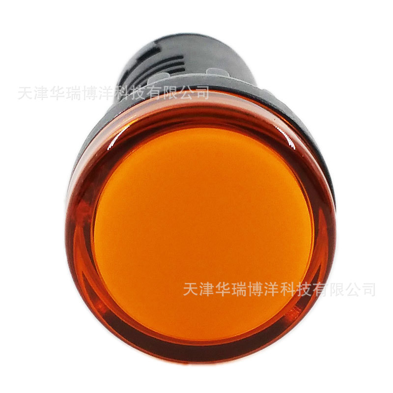 APT/西门指示灯AC220V黄色22mm长柄设备信号灯AD16-22D/Y31