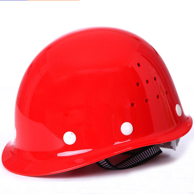 明盾國標加厚玻璃鋼款安全帽工地電力絕緣建築施工防砸勞保頭盔