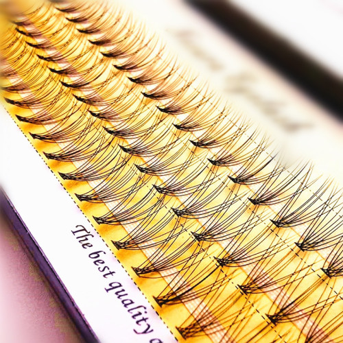 Scarecrow hair grafted eyelashes, 10 0.10 hot melt hairs, grafted false eyelashes, single cluster eyelash grafting