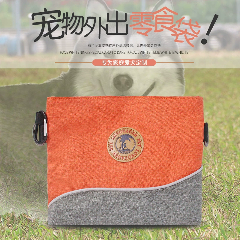 Новая уличная сумка для корма для собак Диагональная Сумка для корма для мыши для домашних животных магнитная пряжка тренировочная сумка Портативная уличная сумка для закусок для домашних животных