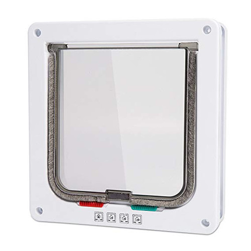 Cross-border supply ABS cat door dog door hole free entry and exit pet door cat kennel pet supplies