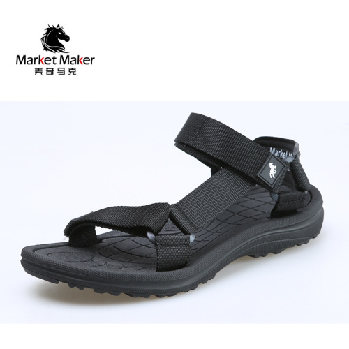 Casual sandals for men, summer outer wear, non-slip soft sole dual-purpose, Vietnamese sports men's beach sandals wholesale