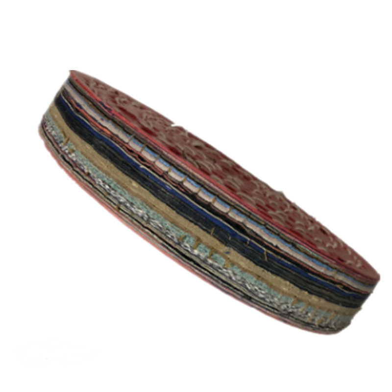 红钢纸布轮150*40*20孔红钢纸布轮  胶压布轮  滚沙布轮抛光布轮