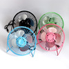 Metal small table cartoon air fan for elementary school students, 6 inches, 4inch