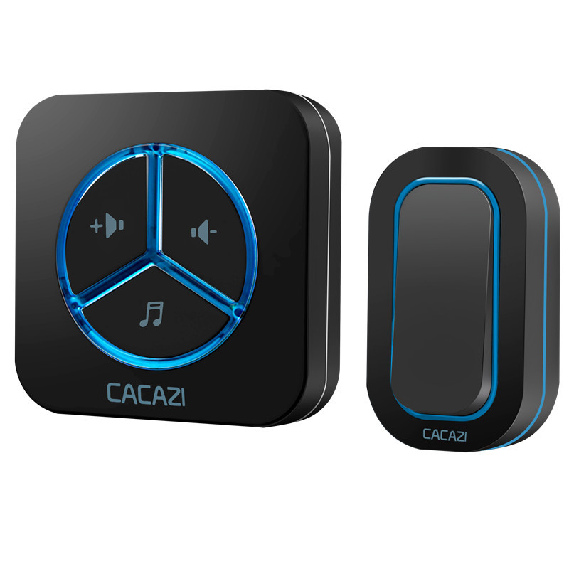 远距离无线门铃智能遥控电子门铃无线家用一拖一接收不用电池