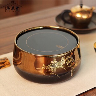 Longyinzhai electric ceramic stove tea stove iron pot Silver Pot Mini small tea maker household mute tea making gift wholesale