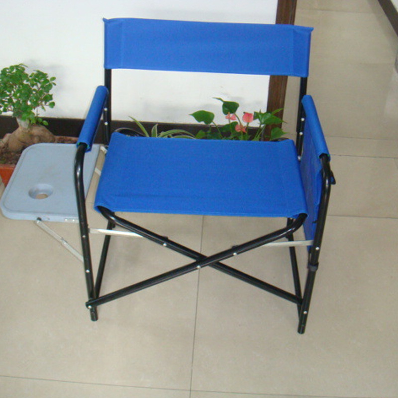 Suministro directo de fábrica de estilo europeo de metal plegable silla portátil al aire libre tubo de hierro Silla de camping ocio Silla de playa al por mayor