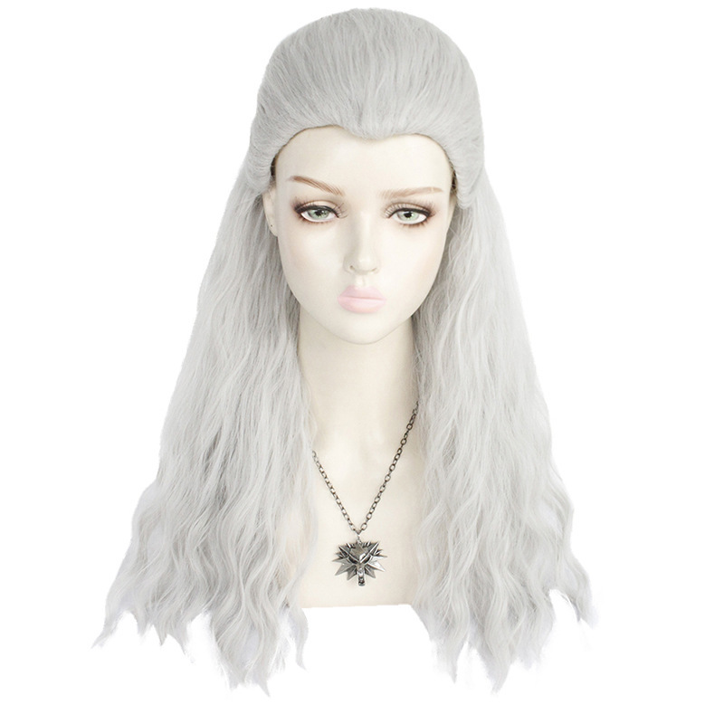 The Witcher/The Witcher fantasy novel series cosplay anime wig wig The Witcher/The Witcher fantasy novel series cosplay anime wig wig