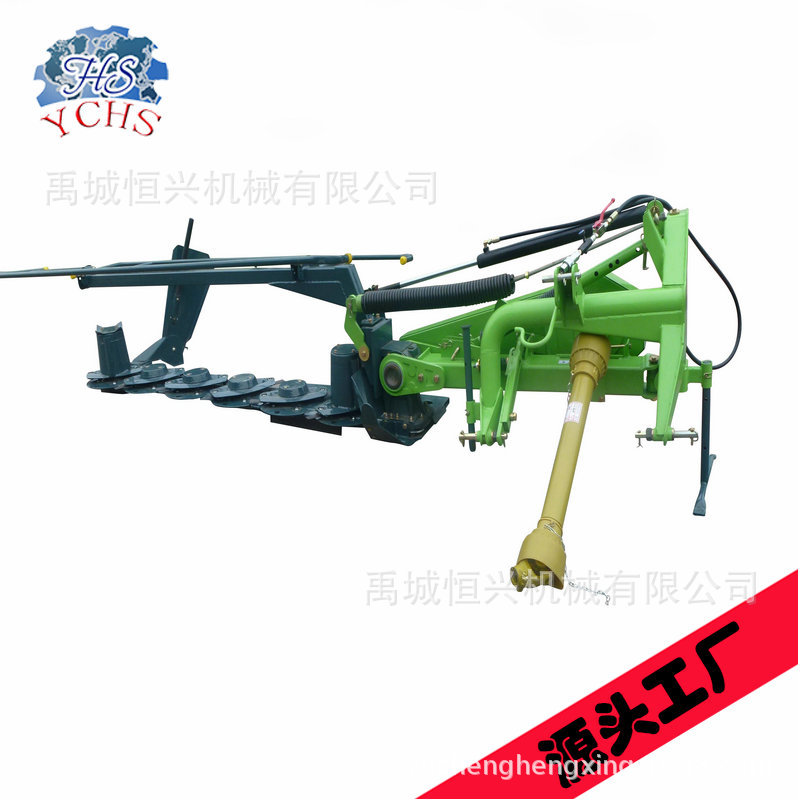 拖拉悬挂液压转盘式割草机 禹城恒兴