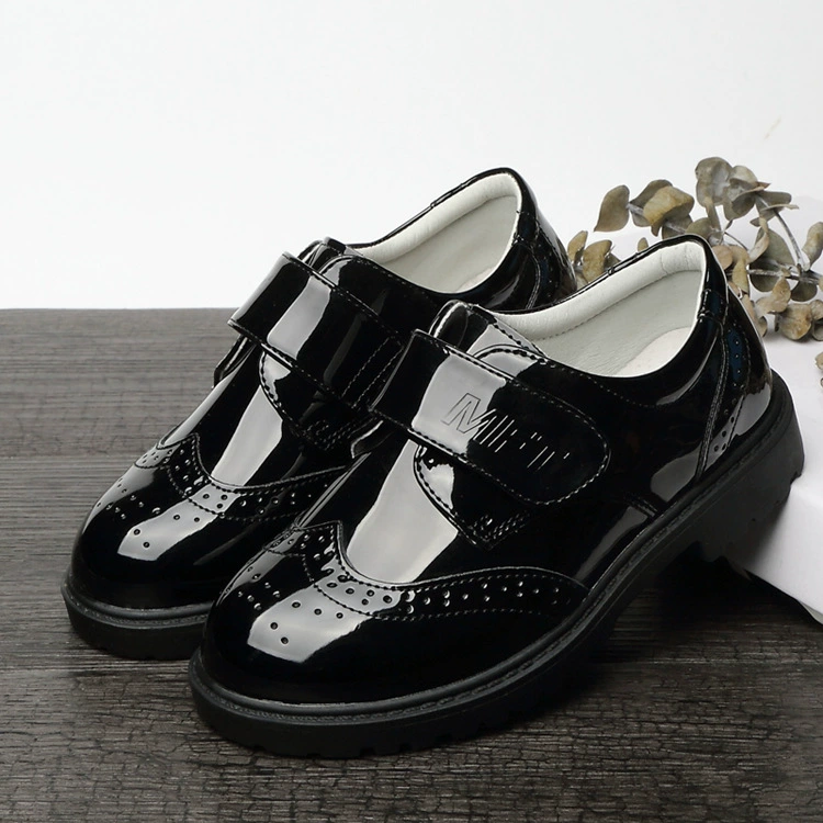 Children's shoes English style for leisure for boys for leather shoes, autumn