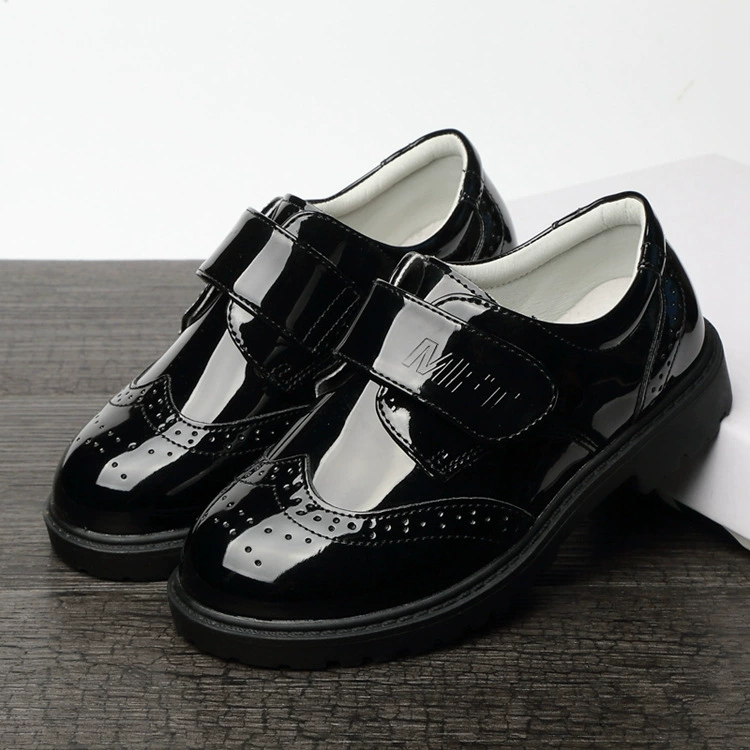 Children's shoes English style for leisure for boys for leather shoes, autumn