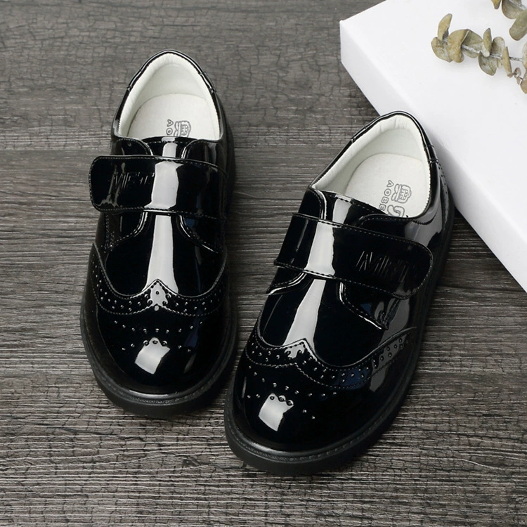 Children's shoes English style for leisure for boys for leather shoes, autumn