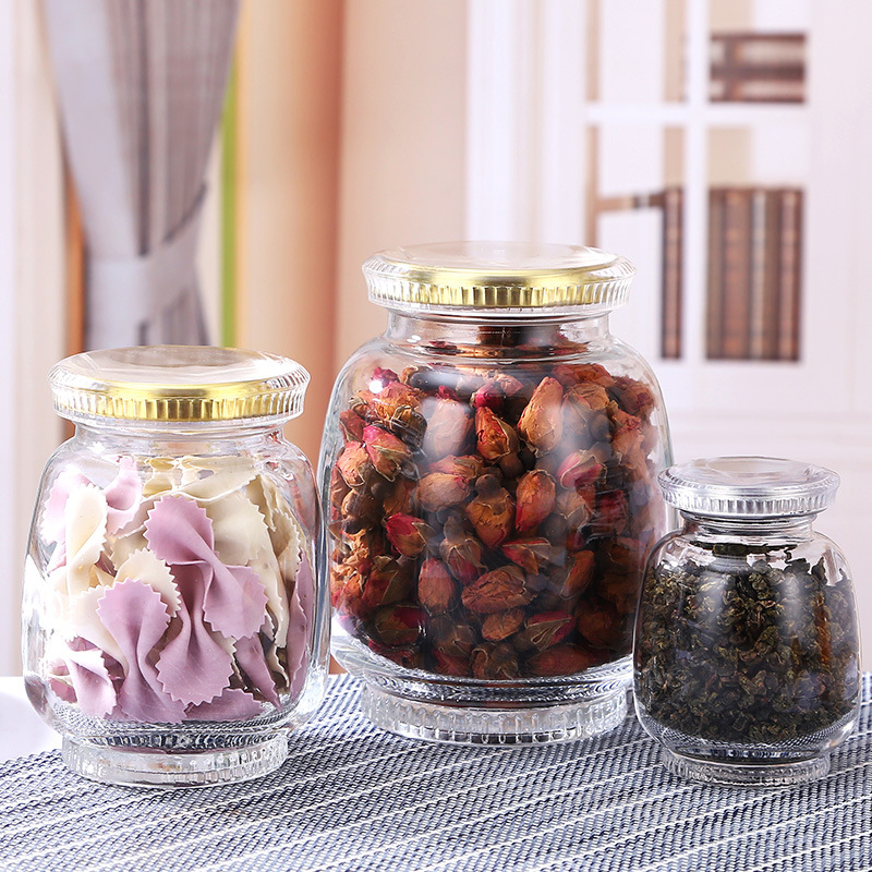 厂家批发燕窝瓶玻璃瓶即食大肚蜂蜜玻璃瓶干果瓶果酱瓶蜂蜜分装瓶