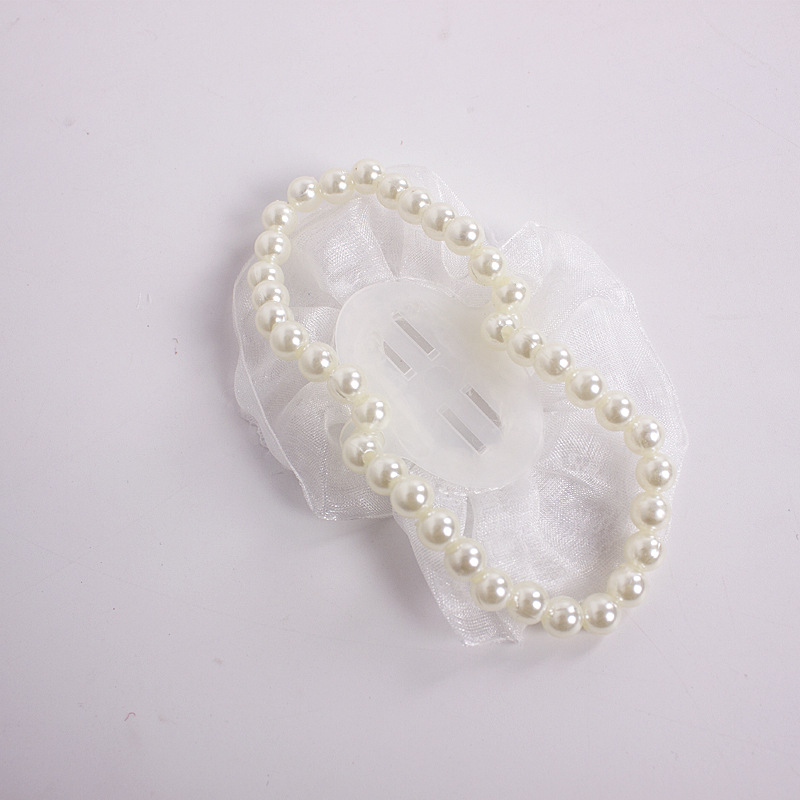 Fábrica de muñeca de boda de cabello recto flores de muñeca de perlas coreanas flores festivas suministros de boda al por mayor image 3