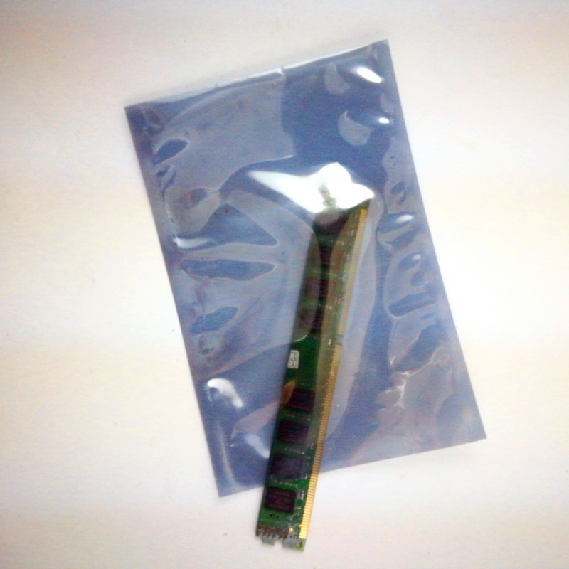 平口静电袋厂家6*8平口防静电袋 线路板主板包装袋电熔电阻塑料袋