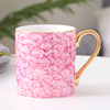 Advanced coffee ceramics for beloved, afternoon tea, hand painting, high-quality style, Birthday gift