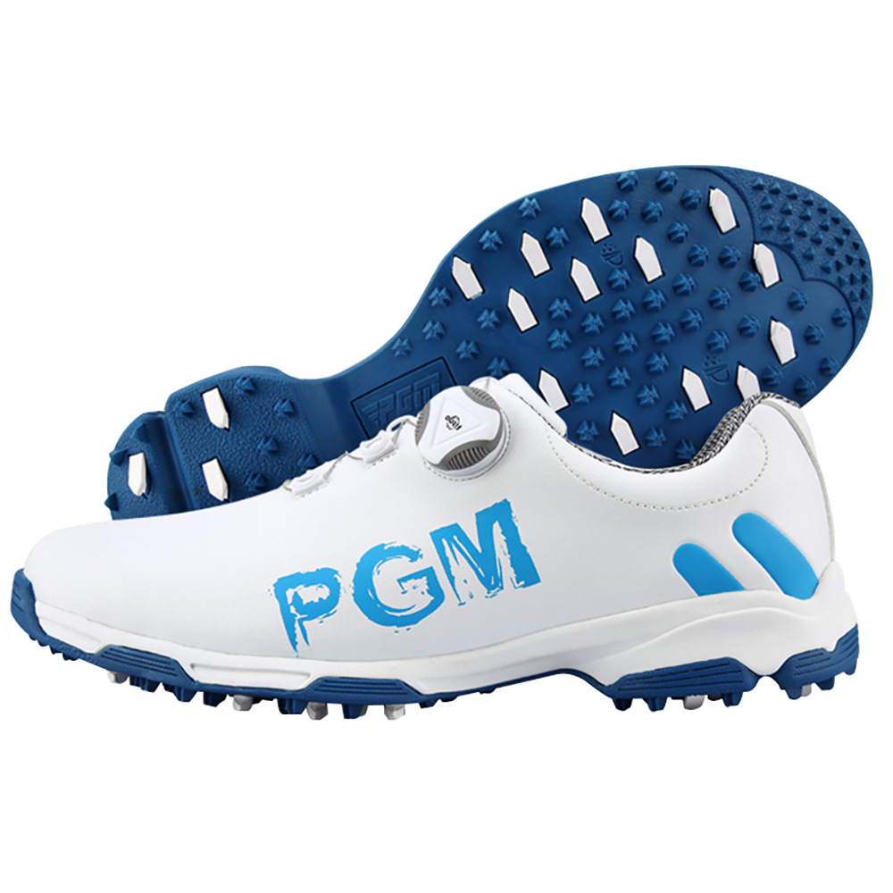Giày golf nam dây xoay chống nước thoáng khí — Xz103 trắng đỏ, Xz103 màu trắng huỳnh quang, Xz103 trắng đen, Xz103 màu xanh trắng