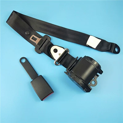 Universal emergency locking three-point seat belt automatic retractable car driver seat belt safety belt (Other Automotive Interior Supplies) - xiaogang-telescopic-three-point-3m16cm-iron-buckle