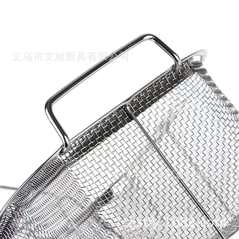 Directo de fábrica en stock suministro de acero inoxidable redondo frito azul plegable frito azul