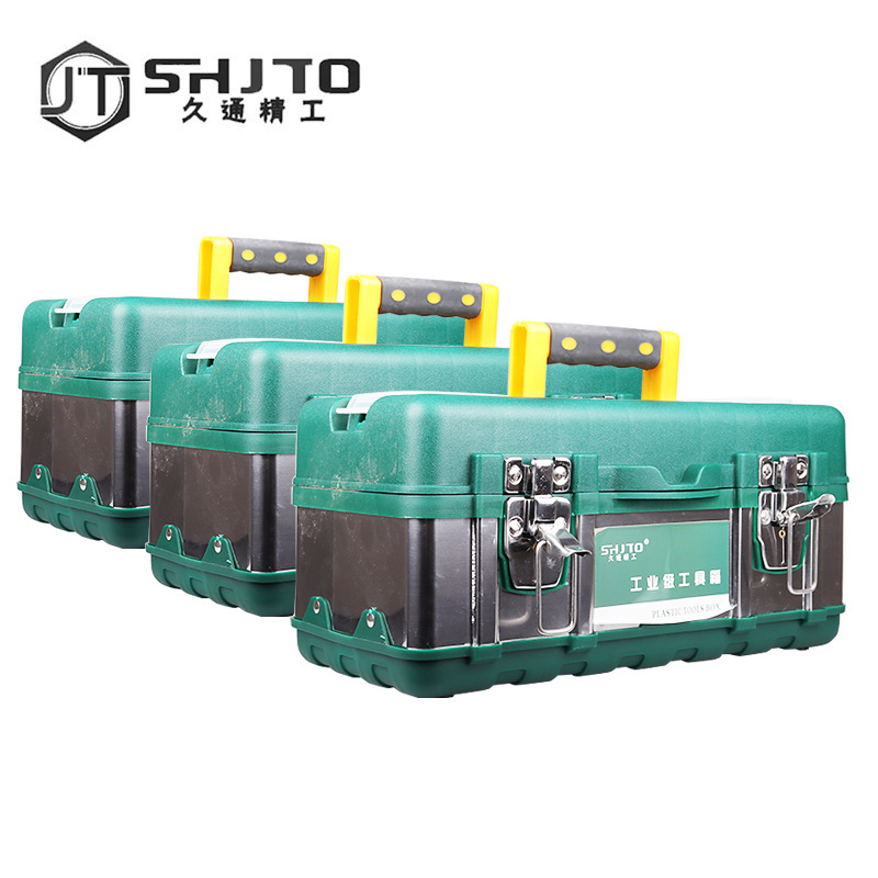 Fabricante ABS Caja de Herramientas portátil de plástico caja de herramientas de hierro caja de herramientas de acero inoxidable caja de arte soporte de hardware