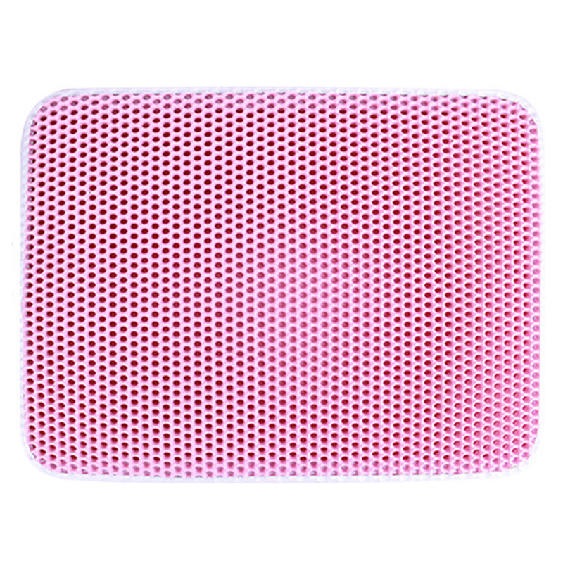 Venta caliente transfronteriza de doble capa de nido de abeja estera de arena para gatos estera para mascotas estera de la perrera estera EVA antideslizante impermeable estera del pie del gato