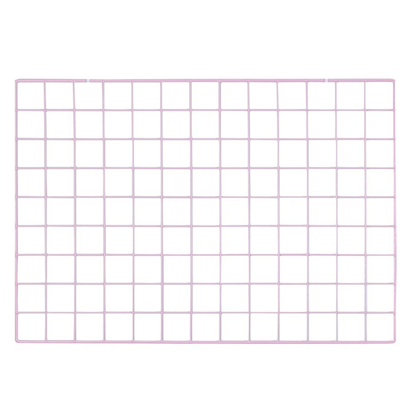 INS decoración Nórdico hogar hierro pared colgante rejilla pared foto pared chica decoración de la pared estante