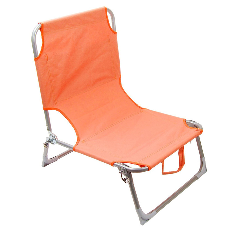 ¡Guau! Nuevo modelo de silla de playa de color sólido para exteriores, silla plegable multifuncional y ligera, silla de pesca portátil al por mayor.