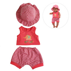 New Amazon Doll Clothing Outfit for Infants Baby Doll Climbing Suit Realistic Resurrection Doll Clothes Wholesale