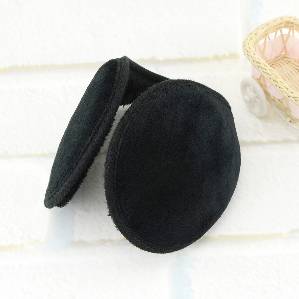 Черные наушники для мужчин и женщин, детей и взрослых, тёплые earmuffs, корейский стиль, защита ушей